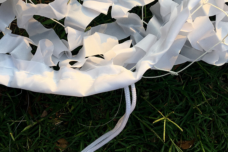 白色純色偽裝網